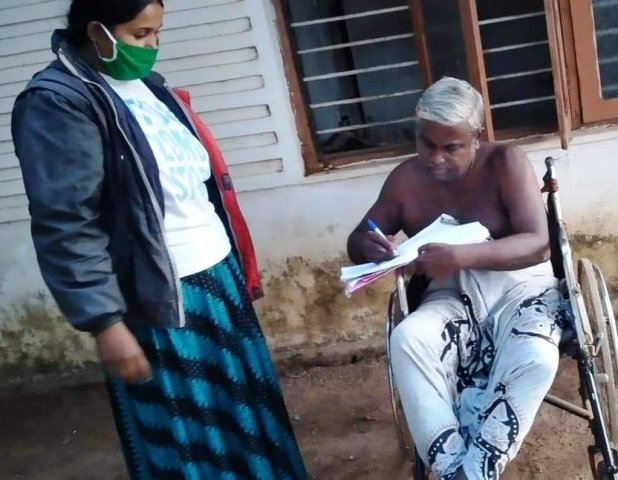Providing relief to the people affected by the Covid 19 epidemic